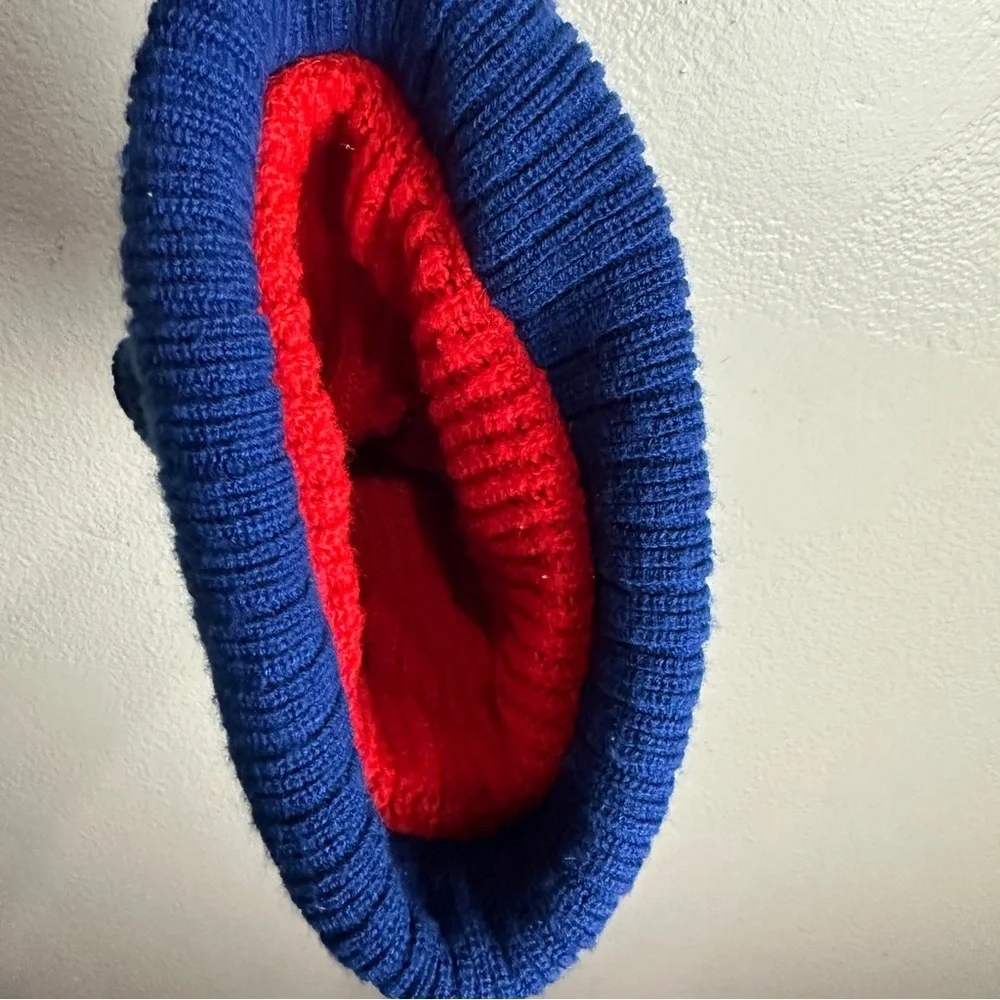 Blue Beanie Hat Unisex Warm